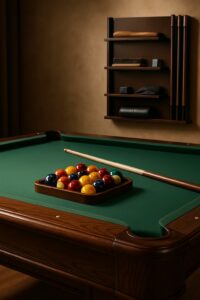 Lee más sobre el artículo Billares: historia, tipos de mesas, materiales, cuidados y cómo elegir el ideal