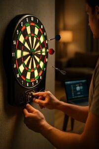 Lee más sobre el artículo Dianas electrónicas para dardos: guía práctica para comprar y elegir según tu nivel