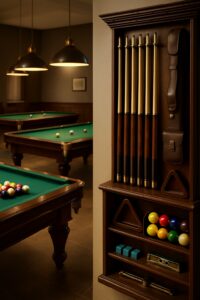 Lee más sobre el artículo Guía completa de billares: historia, tipos de mesas, materiales, cuidados y cómo elegir el mejor