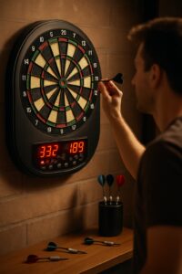 Lee más sobre el artículo Guía completa de dianas electrónicas para jugar a dardos en casa