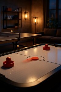 Lee más sobre el artículo Mesas recreativas: guía experta para elegir entre mesa de aire (air hockey) y mesa de ping pong (tenis de mesa)