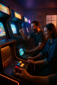 Lee más sobre el artículo Pixels que cobran vida: guía profesional sobre máquinas arcade, tipos y tendencias
