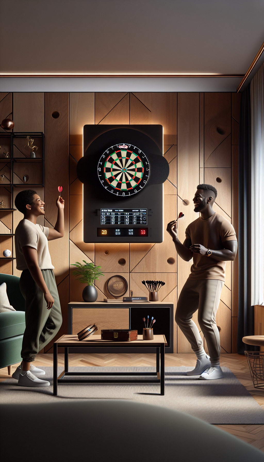 Lee más sobre el artículo Cómo elegir y aprovechar al máximo una diana electrónica para tu juego de dardos en casa