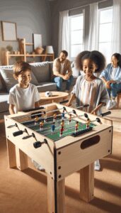 Lee más sobre el artículo Futbolín Infantil: Diversión Segura para los Más Pequeños