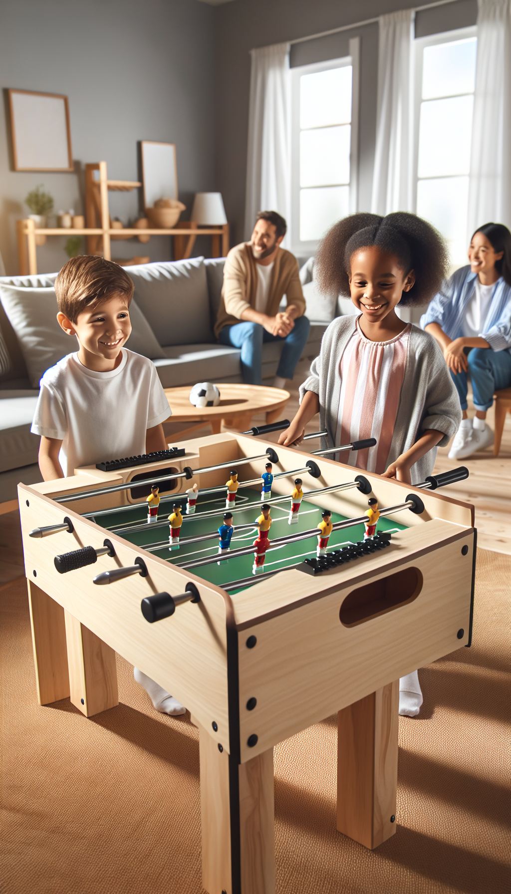 Lee más sobre el artículo Futbolín Infantil: Diversión Segura para los Más Pequeños