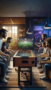 Lee más sobre el artículo Futbolín vs. Videojuegos: ¿Qué Es Mejor para Pasar el Tiempo?