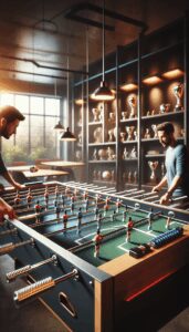 Lee más sobre el artículo Futbolines: guía experta para elegir, mantener y disfrutar la mejor mesa de futbolín