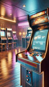 Lee más sobre el artículo Máquinas Arcade: Guía nostálgica y práctica para llevar el arcade retro a tu espacio