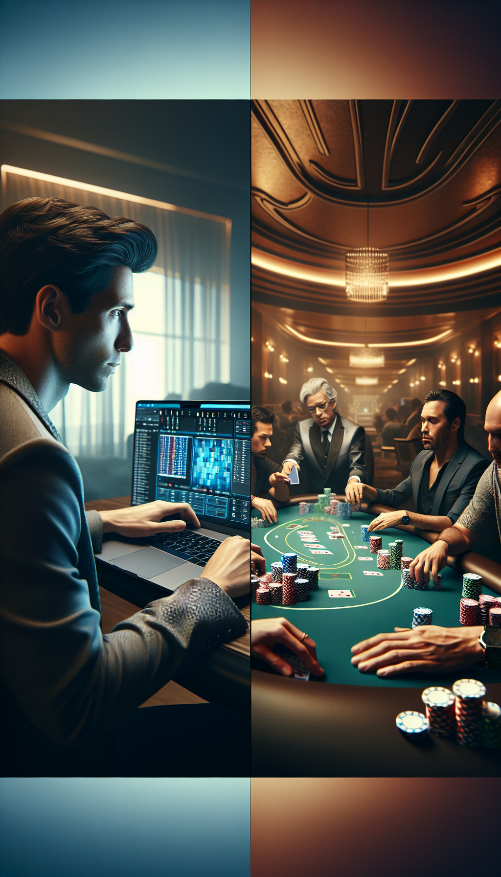 Lee más sobre el artículo Poker en línea vs. poker en vivo: Pros y contras