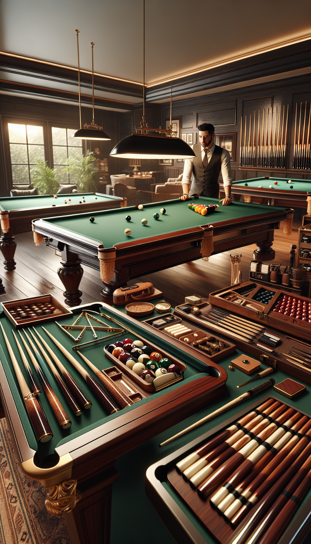 Lee más sobre el artículo Todo lo que debes saber para elegir el billar ideal: historia, mesas, materiales y accesorios